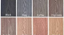 3D Deep Embossing Wood Grain Outdoor Weather Resistant ...