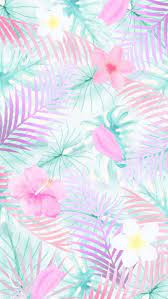 We handpicked 1,000 of the best cute wallpapers, free to download! Cute Iphone Wallpaper Watercolor Drawing Floral Palm Leaves Pink Flowers Cute Summer Wallpapers Summer Wallpaper Watercolor Wallpaper Iphone