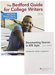 The bedford guide for college writers. Isbn 9781319353148 The Bedford Guide For College Writers With Reader Research Manual And Handbook 12e And Documenting Sources In Apa Style 2020 Update 12th Edition Direct Textbook