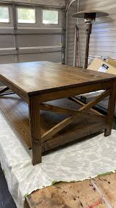 All it takes is some elbow grease and time (and of course a few tools)! Diy Farmhouse Coffee Table With Step By Step Build Plans 731 Woodworks We Build Custom Furniture Diy Guides Monticello Ar