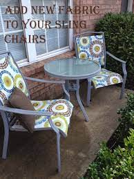 Patio Sling Chair Diy Project Redo Outdoor Furniture Patio Set Redo Outdoor Chairs