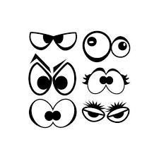 Spooky Eyes Decal Pack Cute Cartoon Monster Eyes Assorted Assortment Found On Polyvore Scary Eyes Spooky Eyes Cartoon Eyes