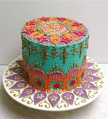 Cakelava Celebration Cakes And Birthday Cakes Cake Henna Cake Indian Cake