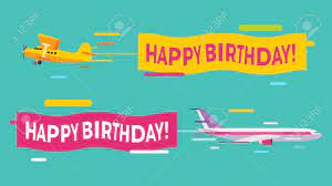 39 graphics tyler's 4th birthday party. Plane Flying With Happy Birthday Banners Happy Birthday Planes Royalty Free Cliparts Vectors And Stock Illustration Image 50399732
