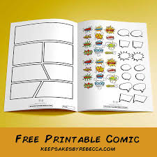 Download Comic Strip Adventure Keepsakes By Rebecca