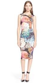 Belted black and ivory pattern sheath dress in red. 25 Ted Baker Ideas Nordstrom Dresses Ted Baker Ted Baker London