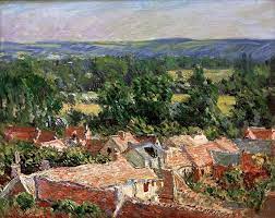 ʒi.vɛʁ.ni) is a commune in the northern french department of eure. Blick Auf Die Stadt Giverny Von Claude Monet 689999
