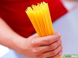 For long pastas like spaghetti, angel hair, linguini, and fettuccini, your best bet. How To Measure Dry Pasta 8 Steps With Pictures Wikihow