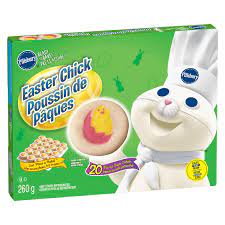 Pillsbury cookie dough products are now safe to eat raw so you can enjoy our cookie dough before. Pillsbury Ready To Bake Easter Chick Pre Cut Sugar Cookies Walmart Canada