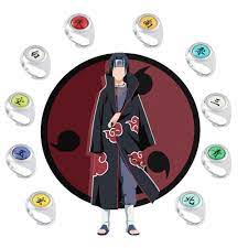 Anime Naruto Akatsuki Nagato Deidara Konan Uchiha Itachi Obito Zetsu  Orochimaru Sasori Hoshigaki Kisame Cosplay Ring Child Gift - Animation  Derivatives/peripheral Products - AliExpress