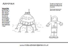 space kids puzzles and games