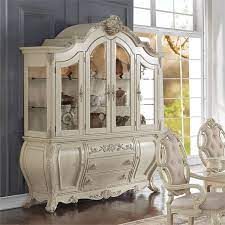 The also contracted with the us government to make furniture for out. Acme Ragenardus China Cabinet In Antique White 61284