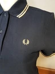 Black And Gold Fred Perry Polo Shirt Pin On Fred Perry