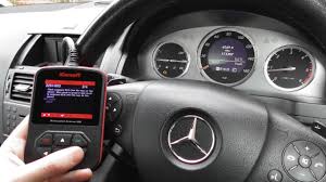 Mercedes C Class Check Engine Light Diagnose Reset I980 W204 Youtube