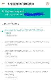 Territories and possessions or freely. Ninjavan Tracking