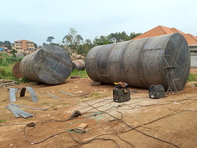 steel tank fabrications -gamun.co.ke Eng. and Supplies Ltd