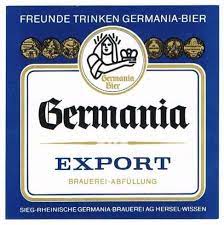 Aktuelle nachrichten aus politik, sport und wirtschaft aus thüringen. Germania Export Ein Untergariges Bier Mit Leichtem Malzgeschmack Und Schwacher Gehopft Als Pilsener Biere Mit 5 Bis 5 5 Alkohol Bier Brauerei Alkohol