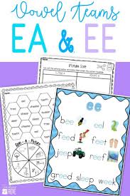 Looking For Some Engaging Vowel Teams Worksheets To Help Your Kindergarten First Grade Or Second Digraphs Activities Vowel Digraphs Activities Vowel Digraphs