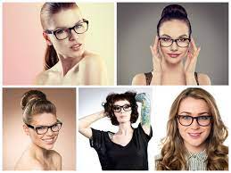 Frisurenstyling Fur Brillentrager Brillen Trends Themen Frisuren Lange Haare Brille Lange Haare Frauen Frisuren