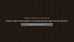 Ip address and port of premium servers. Failed To Login Invalid Session In Minecraft Tlauncher
