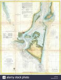 Preliminary Chart Of Frying Pan Shoals And Entrances To Cape