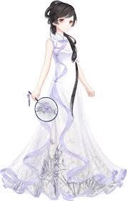 Love Nikki Ink Orchid Anime Character Design Art Girl