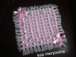 ezo meryouma decoration interieure مفرش النول بالصوف بدون غراء how to make loom board pom pom blanket pom pom blanket loom board pom pom