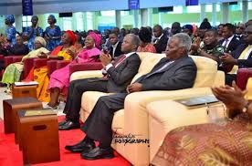 Image result for 58 Nigeria Anniversary was celebrated at deeper life church in gbagada lagos with the present of vice President Osinbajo and governor of lagos state ambode with other foreigners from, USA (watch video)