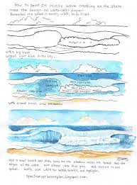 Ocean Wave Pdf Watercolor Wave Wave Painting Ocean Art