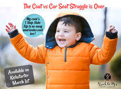 Buckle Me Baby Coats A New England Startup Solves The Coat Vs Car Seat Struggle For Parents