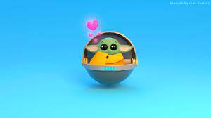 Baby Yoda Easter Wallpapers Wallpaper Cave