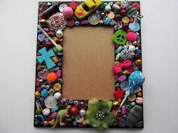 Handmade Photo Frame Craft Project Resim Cerceveleri Cerceve Boncuk