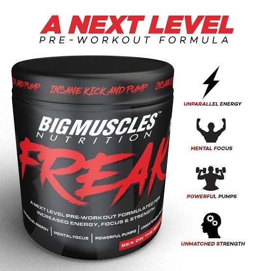 Big Muscle Freak Preworkout product image