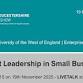 Thought Leadership in Small Businesses event image