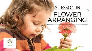 A Montessori Lesson in Flower Arranging