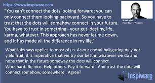 Connect The Dots Steve Jobs Quote