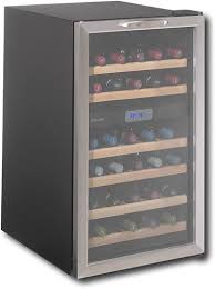 Proper wine storage depends on achieving and maintaining optimal conditions for wine and a great way to do this is with a danby. Customer Reviews Danby Silhouette 30 Bottle Wine Cellar With Dual Temperature Zones Black Dwc283bls Best Buy