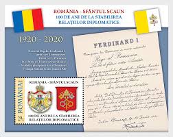Fabulosul drum parcurs de fotograful german kurt hielscher prin românia anilor 1900, o. Romania Holy See 100 Years Since The Establishment Of Diplomatic Relations Romania Stamps Worldwide Stamps Coins Banknotes And Accessories For Collectors Wopa
