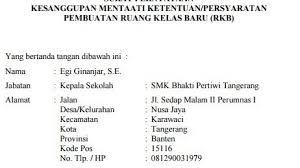 Yang bertanda tangan di bawah ini: Contoh Surat Kesanggupan Menaati Peraturan Ketentuan Pembangunan Gedung