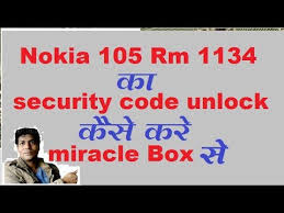 Turn off your antivirus first then download and extract miracle thunder tool, after . Nokia 105 Rm 1134 Security Code Unlock And Forgot Password Unlock By Miracle Box For Gsm
