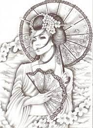 Ver más ideas sobre geisha, arte japonés, arte asiático. 1001 Ideas De Dibujos Japoneses Faciles Y Encantadores