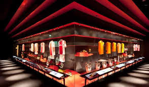 Lightemotion Lights Up The Amsterdamsche Football Club Ajax Museum Light Architecture Exhibition Design Architecture