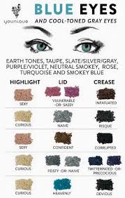 prom makeup blue eyes color chart makeupforblue eyes