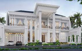 Model atap rumah minimalis 2 lantai. Kumpulan Desain Rumah Klasik 2 Lantai Dengan Kesan Mewah Foto Dmo
