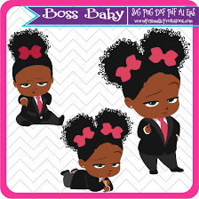 Black Boss Baby Png Images Boss Baby Girl Svg Boss Baby Girl Clipart In 2020 Baby Girl Svg Baby Clip Art Baby Birthday Party Girl