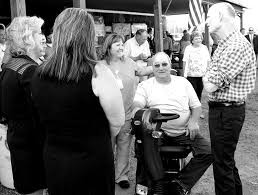 Scott makes Bradford stop for senate campaign