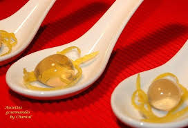 Raviolis Spheriques Au The Cuisine Moleculaire Cuisine Gastronomie Moleculaire