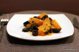 Salat Aus Orangen Und Schwarzen Oliven Schoner Tag Noch Schwarze Oliven Lebensmittel Essen Oliven