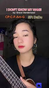 I dont know my name #ukelele #ukeleletutorial #fyp