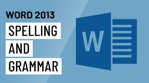 Word 2013 Spelling And Grammar Youtube